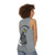 Banksy Grim Reaper Clock Unisex Tank Top - women back