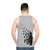 Banksy Inspired Unisex Tank Top - men back