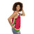 Watermelon Design Unisex Tank Top - women side