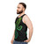 Minimalist Final Fantasy Cactuar Tank Top - men side