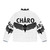 Charo Niska black puffer jacket with urban streetwear design - Back