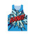 Retro comic book pop art graphic unisex tank top