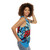 Retro comic book pop art graphic unisex tank top - women side