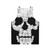 Skull graphic unisex tank top