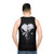 Gothic skull unisex tank top - men back