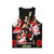 Band Maid Unisex Red Flower Tank Top - Back