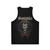 Skull Wings Unisex Heavy Metal Tank Top - Back