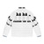 Charade You Are Puffer Jacket featuring a psychedelic design inspired by the album artwork of Pink Floyd's "Animals" - Back