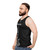 Skillet Guitar Typography Unisex Tank Top - men side