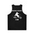 Skiing Mode On Unisex Alpine Ski Winter Tank Top - Back