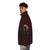 Chaos Reigns Puffer Jacket featuring movie and black metal inspired design - men side left