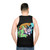 Baman Piderman Cartoon 90s Tank Top - men back