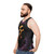Retro Skeleton Unisex Tank Top - men side