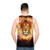 Unisex Christian Lion of Judah Tank Top - men back