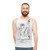 Unisex ballet dancer red shoes tank top - men