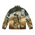 Dune-inspired Chani Arrakis Desert Stillsuit Puffer Jacket - Back