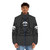 Changed Puro Puffer Jacket II - Furry gaming apparel with skull and skeleton design - men front