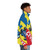 Cevert retro race car graphic tee puffer jacket - men side right