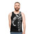 Unisex tank top with Mandalorian and Scandinavian design featuring mythosaur skull - men