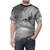 T-shirt featuring the dramatic Gothic art illustration of Satan's fall from heaven by Gustave Doré - men front