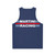 Unisex Martini Racing Stripe Premium Tank Top - Back