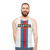 Unisex Martini Racing Stripe Premium Tank Top - men