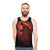 Unisex tank top with Fenrir, Loki's son, from Norse mythology - men