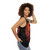 Unisex tank top with Fenrir, Loki's son, from Norse mythology - women side