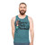 Badass poet mermaids unisex tank top - men