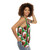 Bad Santa Smoking Unisex Christmas Party Tank Top - women side