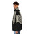 The Locked Tomb Ribcage Puffer Jacket with skeleton design - men side left
