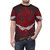 Anime-style Gurren Lagann typography design on a high-quality t-shirt - men front