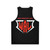 Unisex arm wrestling tank top - Back