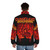 Ceaseless Discharge Puffer Jacket featuring a dark souls-inspired design - men back