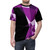 Melbourne V/Line Train Livery Inspired Geometric Triangle Pattern T-Shirt - men front