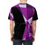 Melbourne V/Line Train Livery Inspired Geometric Triangle Pattern T-Shirt - men back