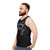 Feeling Stabby Narwhal Unisex Tank Top - men side