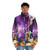 Catscratch puffer jacket featuring iconic cartoon cat characters - men front
