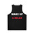 Unisex tank top for relaxation and leisure activities - Back