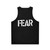 Fearless Unisex Hardcore Punk Tank Top - Back