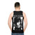 Siouxsie Sioux Unisex Black Punk Rock Tank Top - men back