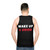 Unisex tank top with "Wake Up And Drink Activities Hobbies" design - men back