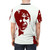 Psycho inspired pop art t-shirt featuring a surreal, stylized illustration of the iconic Psycho movie - men back