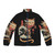 Catana Wave Puffer Jacket featuring a cat-inspired design inspired by the iconic Great Wave off Kanagawa