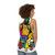 Retro Waikiki Monkey 80s Unisex Tank Top - women back