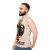 Patroclus and Achilles unisex tank top with Greek mythology design - men side