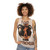 Patroclus and Achilles unisex tank top with Greek mythology design - women