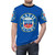 Bath Rugby inspired unisex t-shirt with rugby ball and team logo design - men front