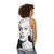 Vintage Marilyn Monroe Black and White Portrait Tank Top - women back