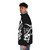 Cat Grim Reaper Puffer Jacket with Cute Kitten Design - men side left